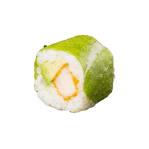 Spring roll tempura poulet avocat