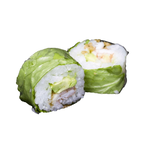 Spring roll tempura légumes avocat