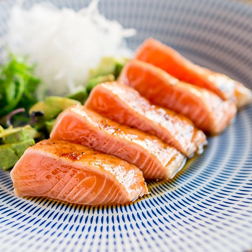 Tataki Saumon (6 pièces)