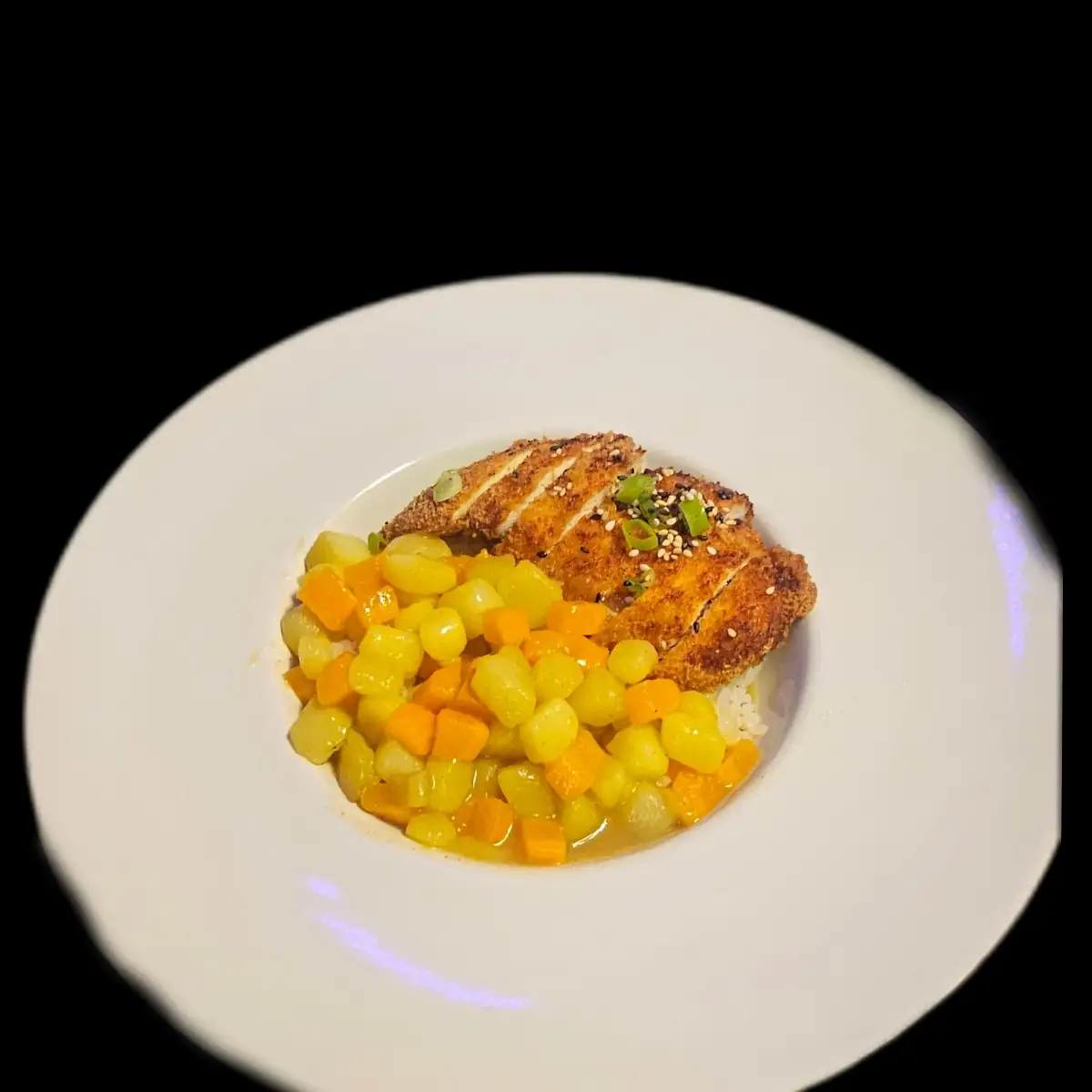 Donburi Poulet Curry