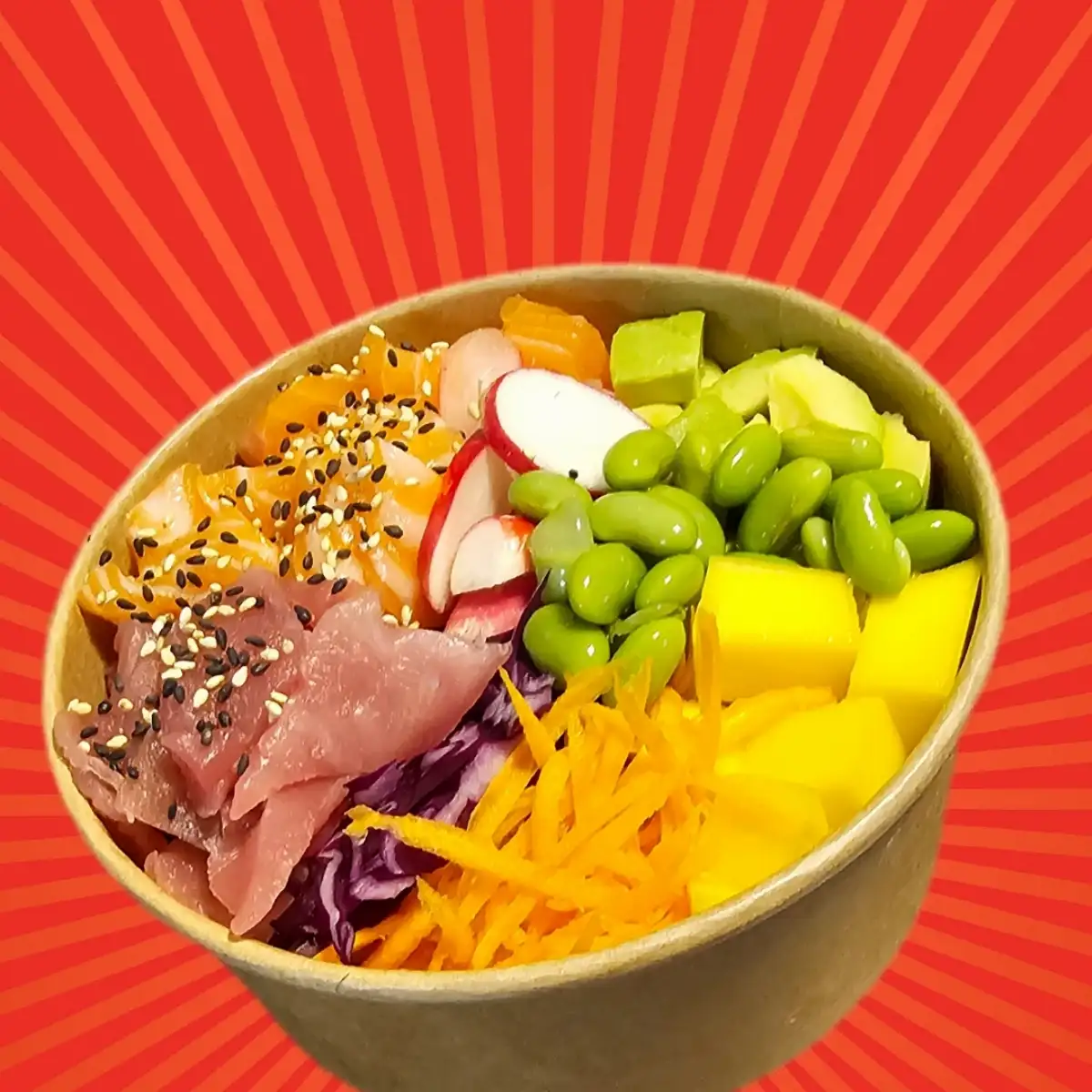 Pokebowl duo (saumon & thon)