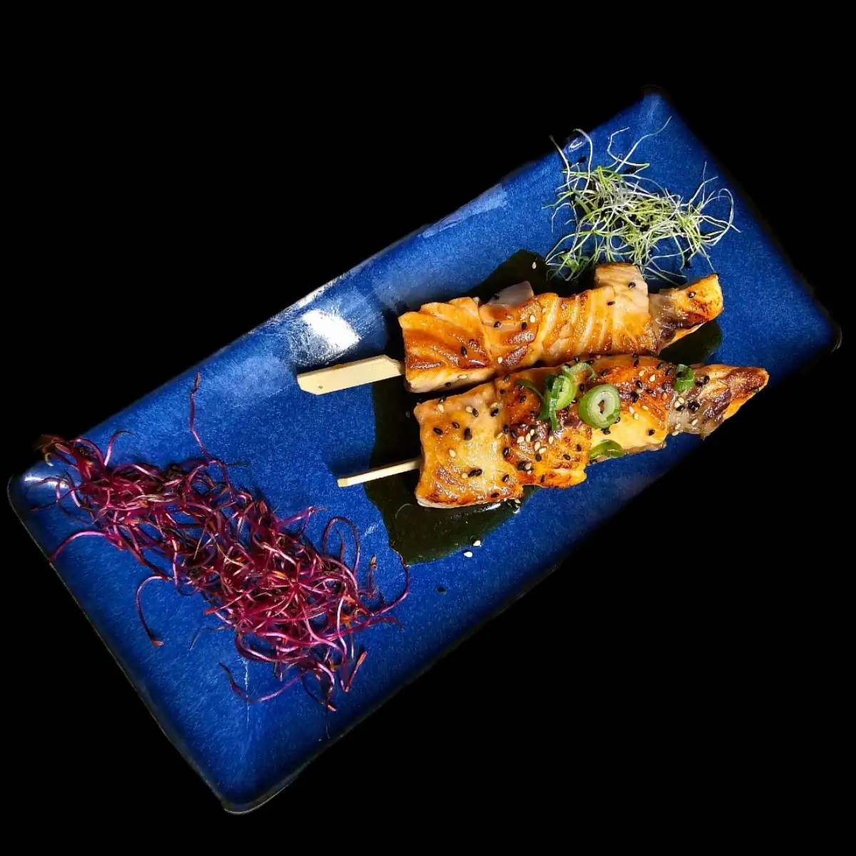 Yakitori saumon (x2)